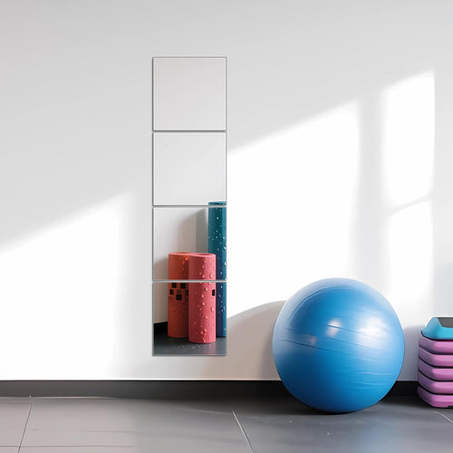 Acrylic Mirror Wall Sticker (1 Pc)