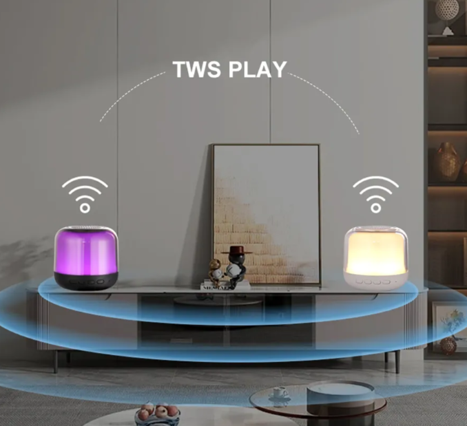 Touch Controlled Magnetic Bluetooth Speaker