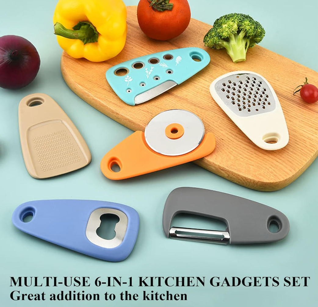 Multi Functional Mini Kitchen Tools Set (6 Pcs)
