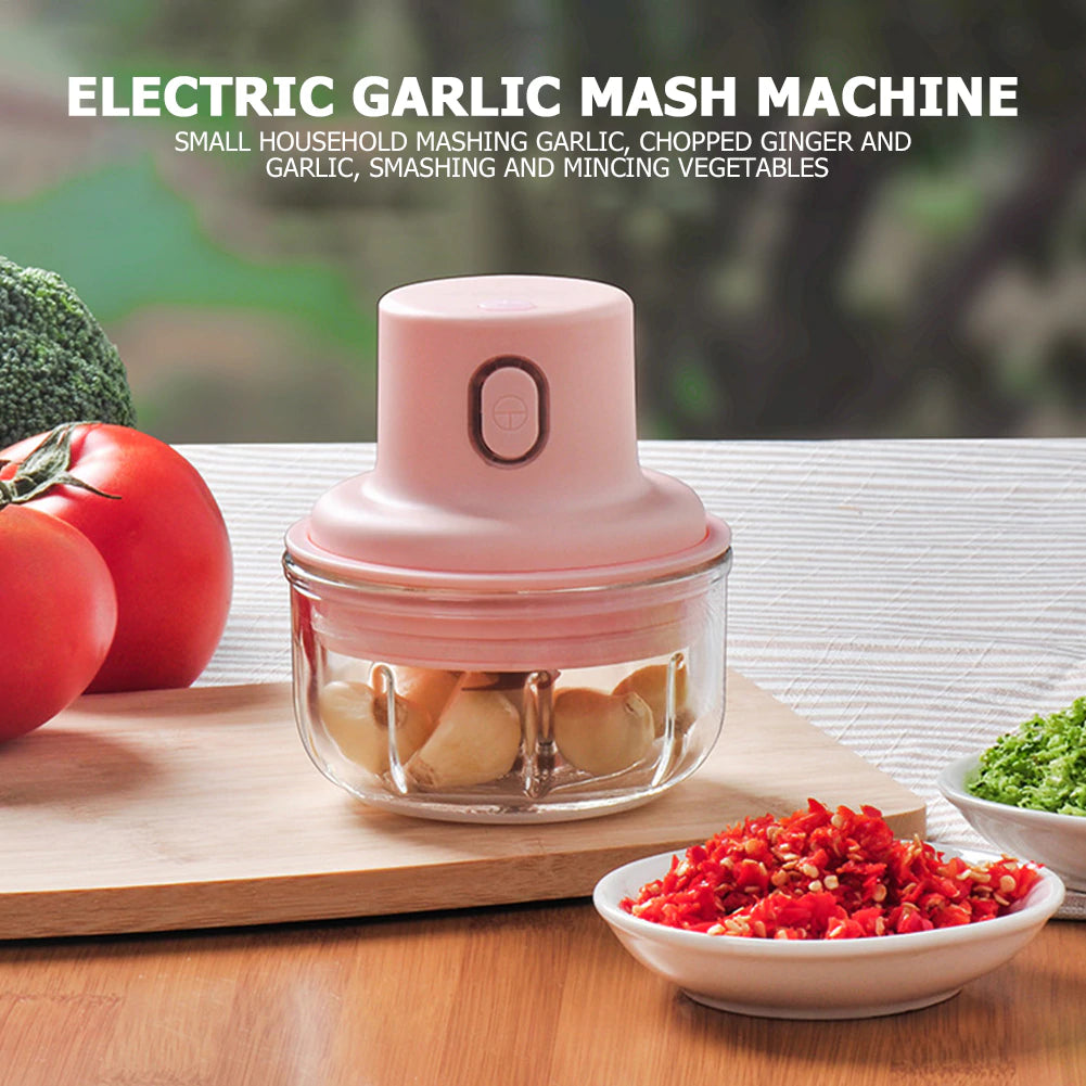 Electric Mini Garlic Vegetable Chopper