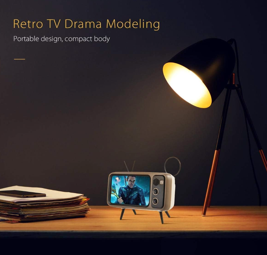 Retro Mini TV Mobile Phone Stand