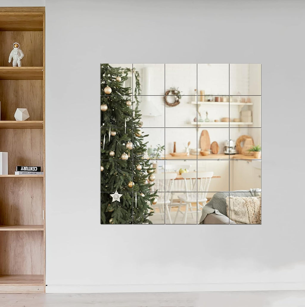 Acrylic Mirror Wall Sticker (1 Pc)