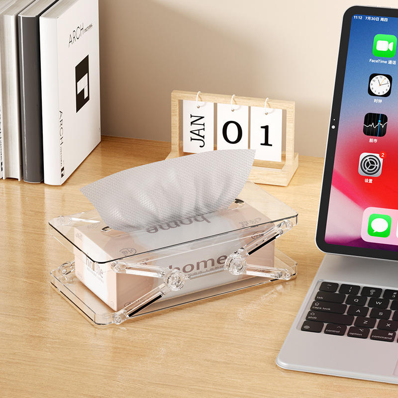 Lifting Spring Tissue Box