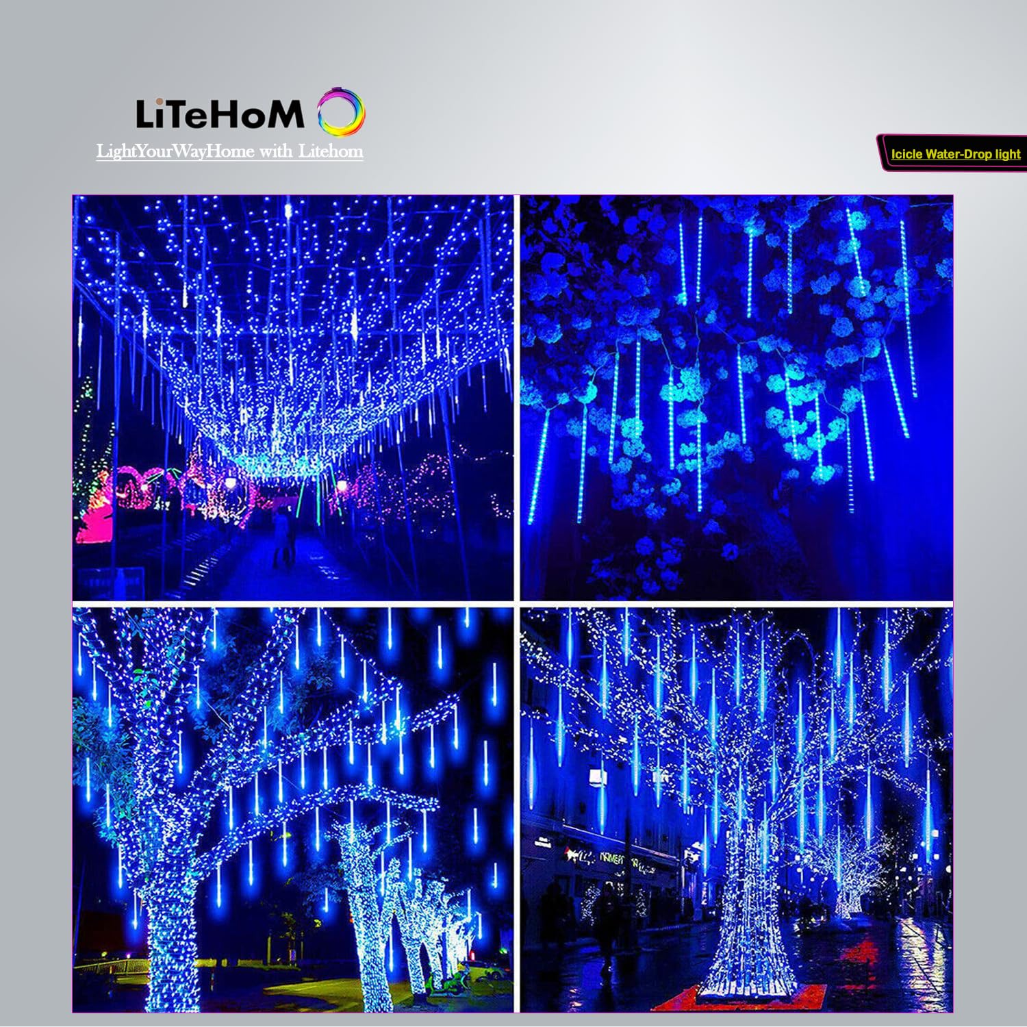 LED Meteor Shower Lights