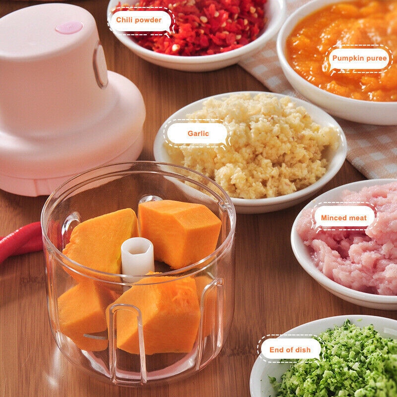 Electric Mini Garlic Vegetable Chopper