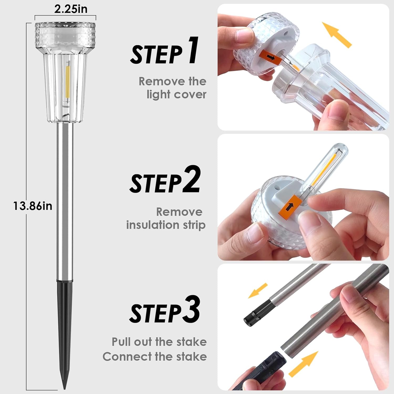 Solar Power Pathway Light