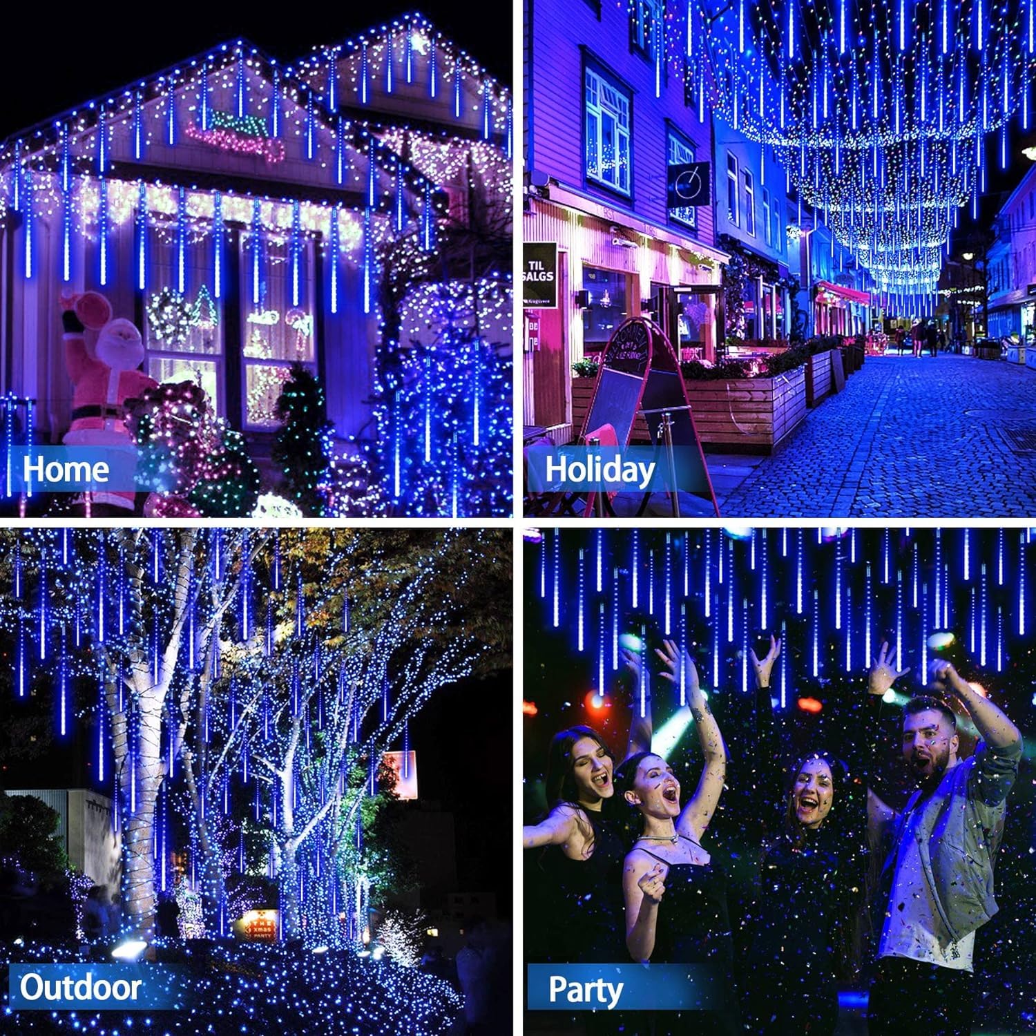 LED Meteor Shower Lights