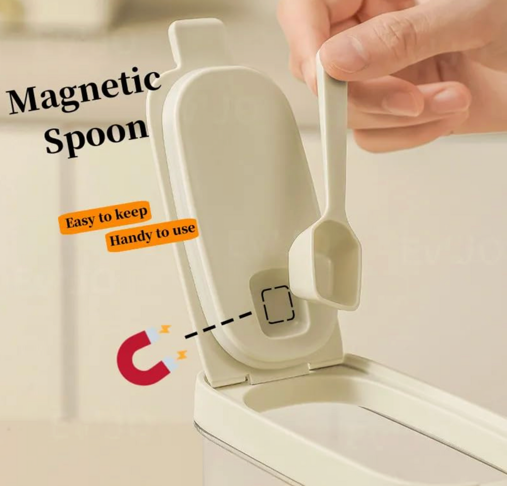 Integrated Spoon Lid Seasoning Jar
