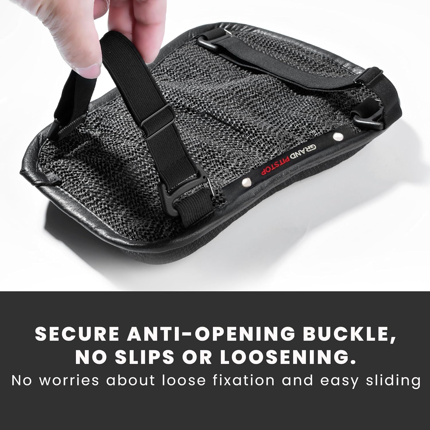 Premium 3D Shock Absorbing Motorcycle Seat Cushion - Ultimate Long Ride Com