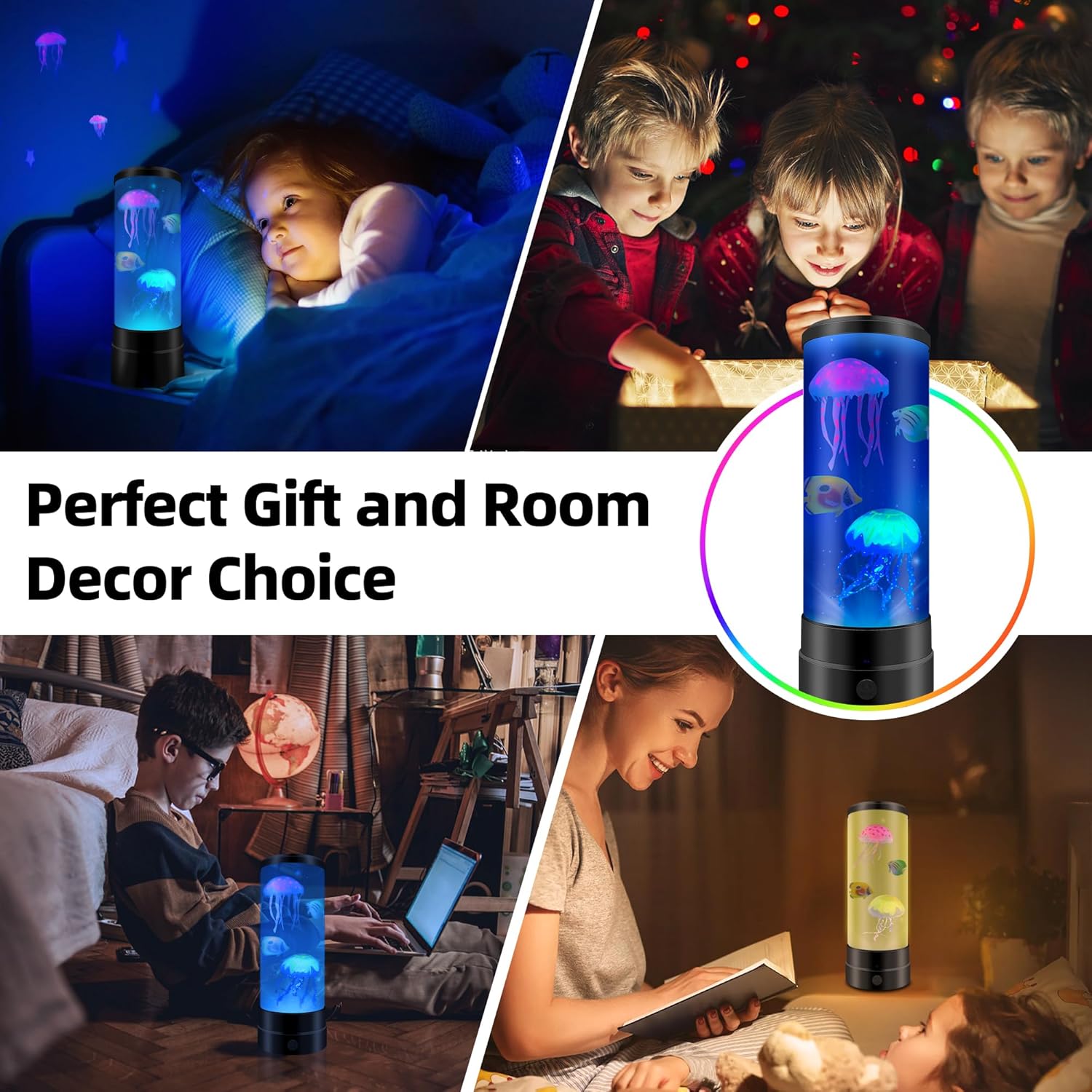 Jellyfish Aura Projection Lamp