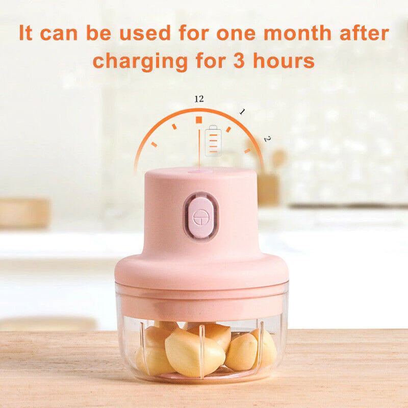 Electric Mini Garlic Vegetable Chopper