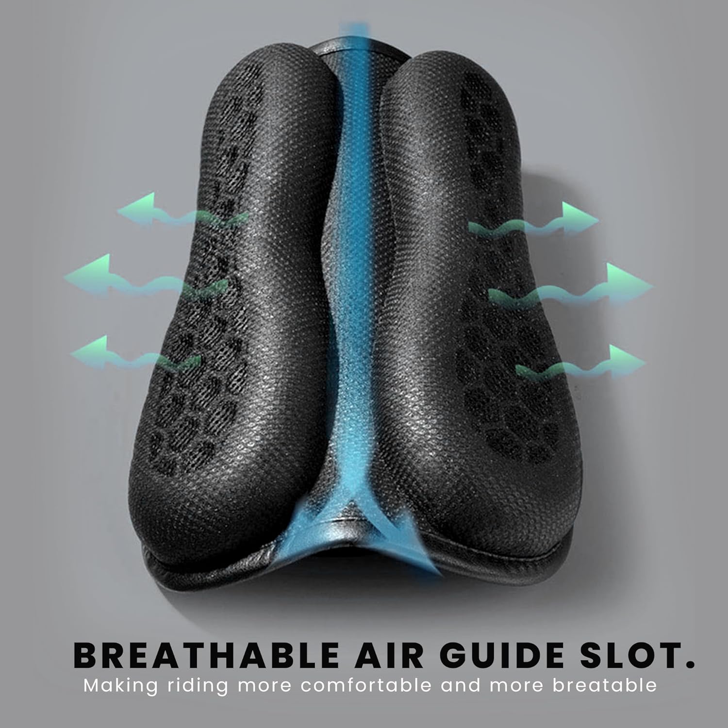 Premium 3D Shock Absorbing Motorcycle Seat Cushion - Ultimate Long Ride Com