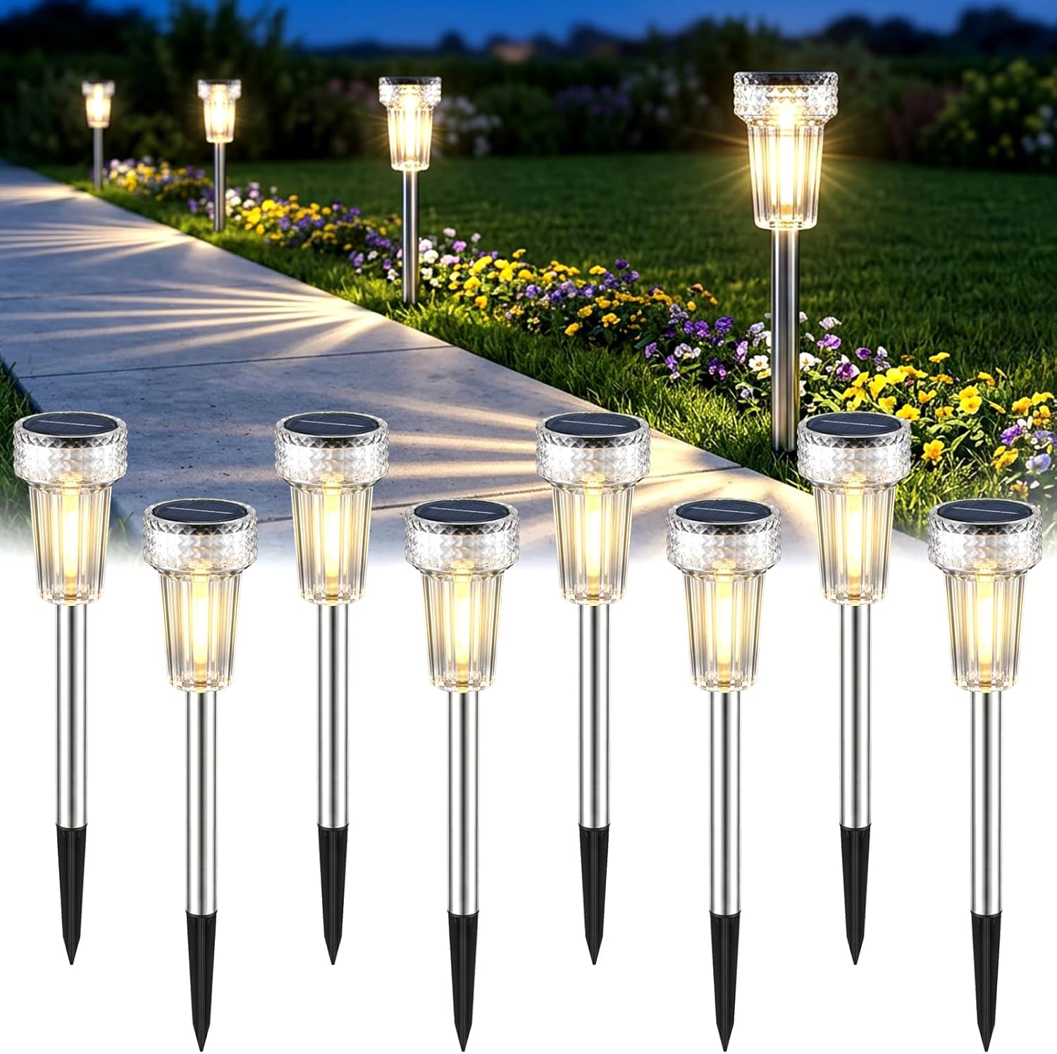 Solar Power Pathway Light