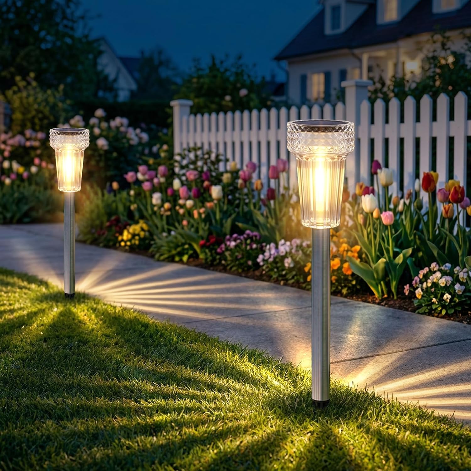 Solar Power Pathway Light