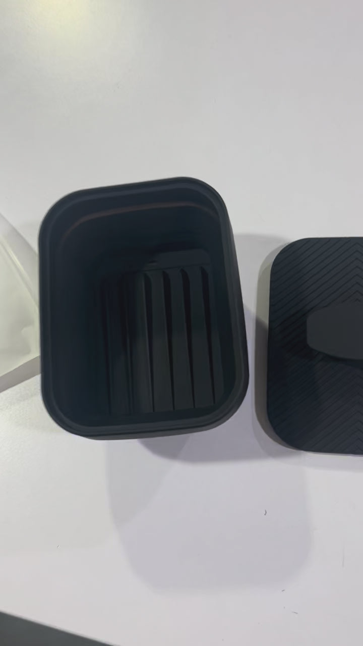 2-in-1 Premium Soap Dish with Silicone Body Scrubber