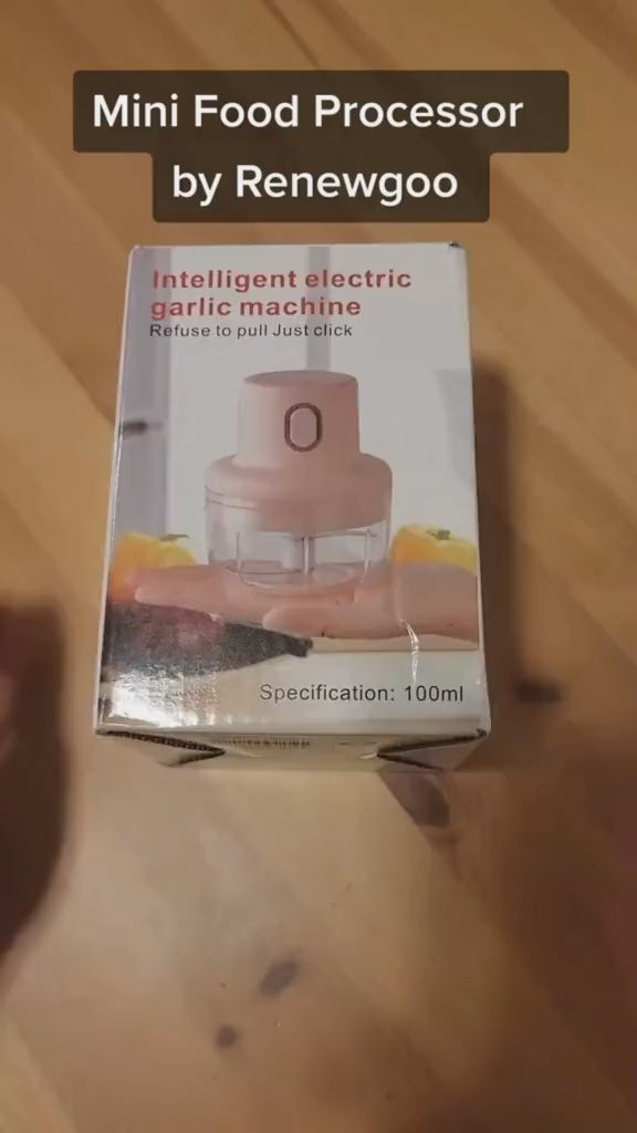 Electric Mini Garlic Vegetable Chopper