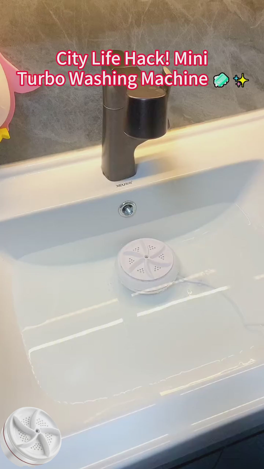 Portable Turbo Washing Machine