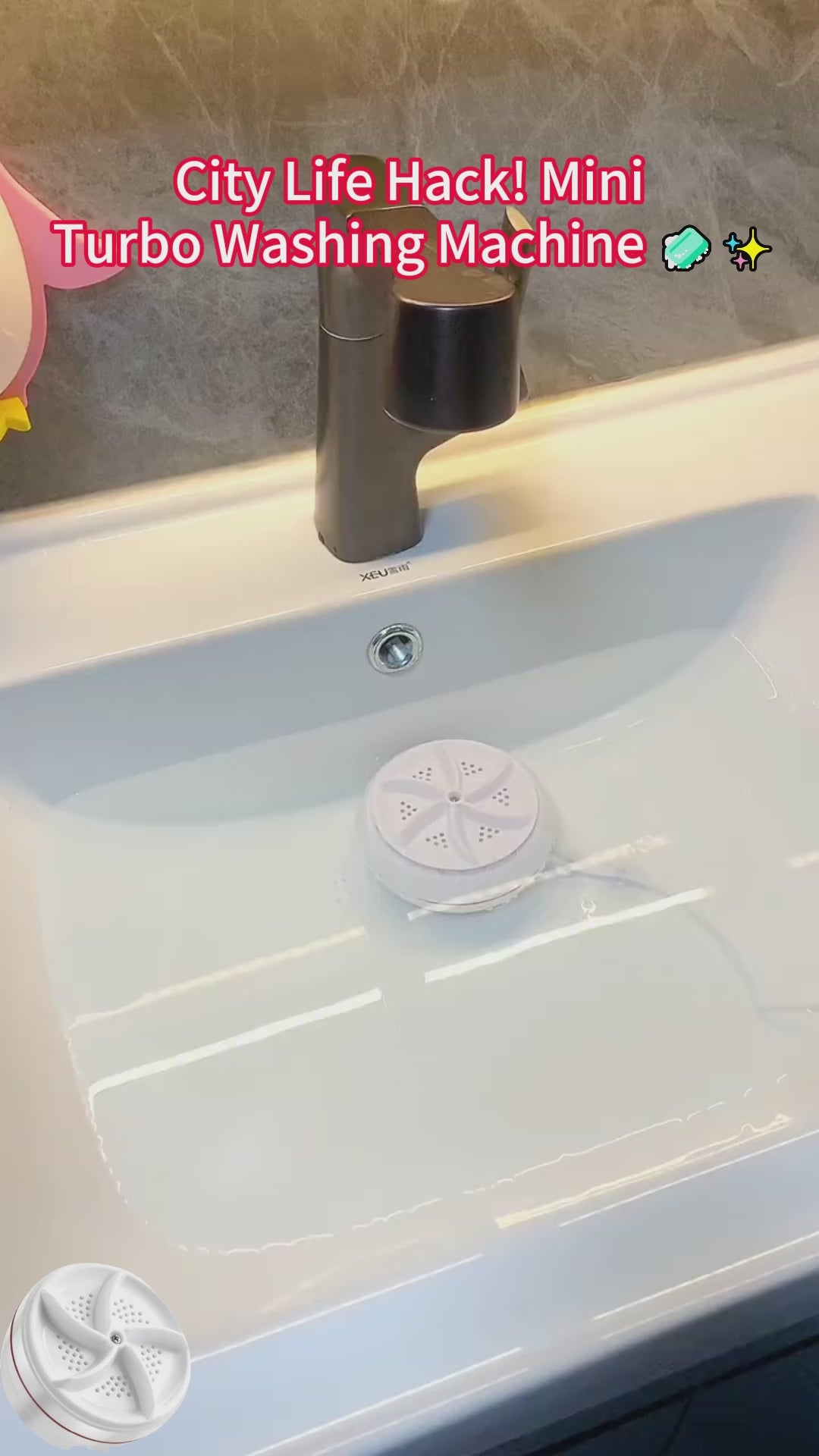 Portable Turbo Washing Machine