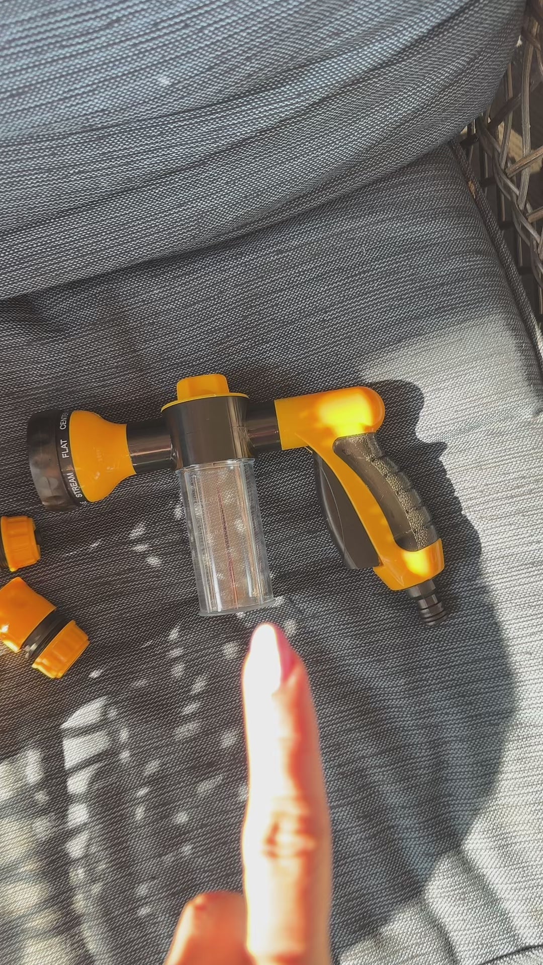 8 In 1 High Pressure Multifunction Water Gun
