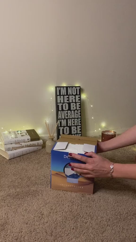 LED Hourglass Table Lamp